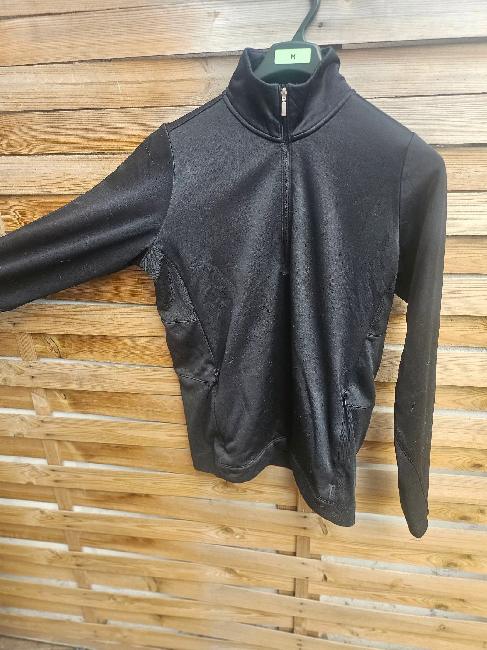 Pull demi  zip dri- fit nike
